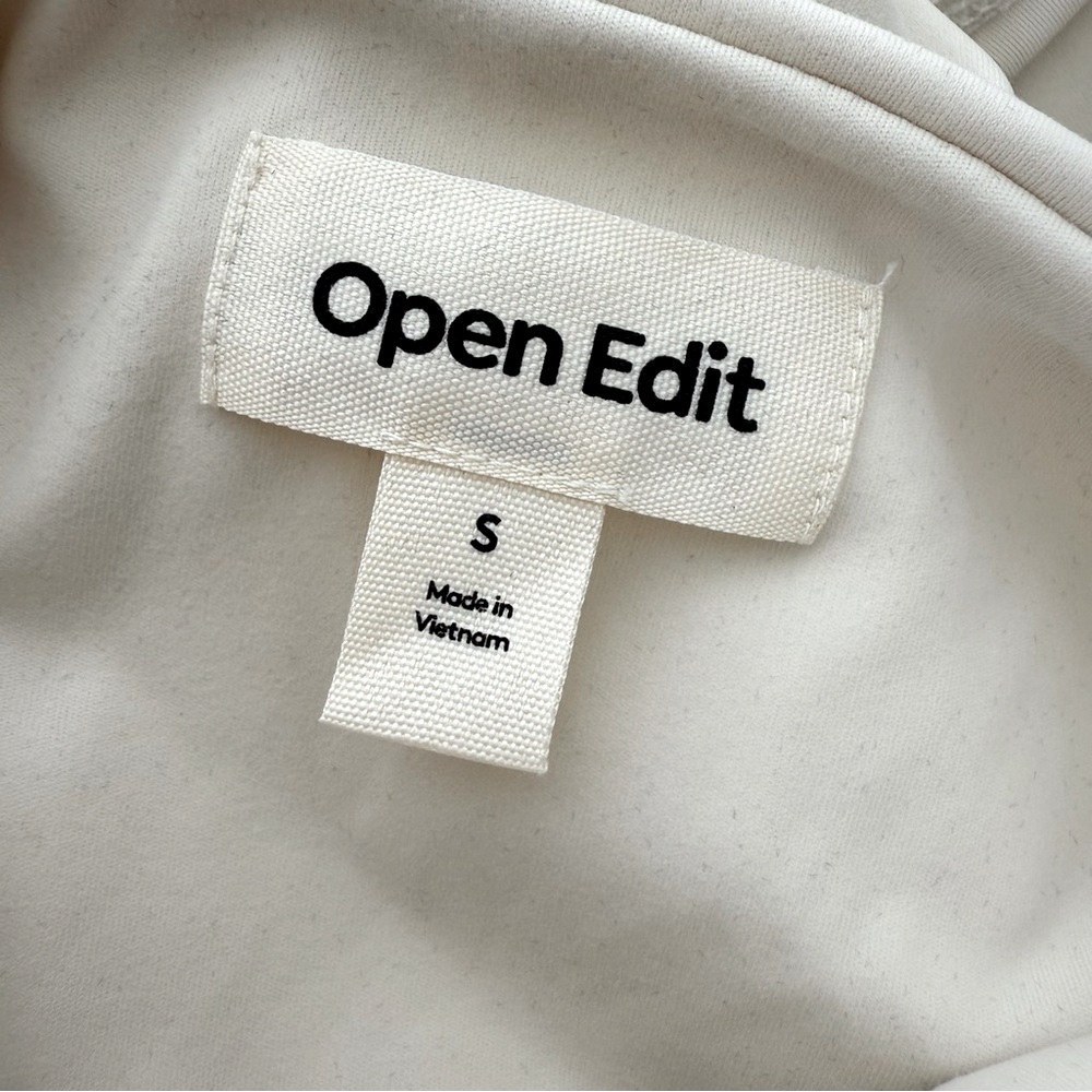 Set of 2 Cream and White Size Small Bodysuits from Open Edit and Bp - Picture 4 of 12